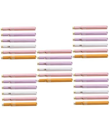 30 Pcs Retractable Lip Brush Multifunctional Brush Professional Lip Brush Lipstick Brush Lip Exfoliator Brush Makeup Accessory Lipstick Applicator Makeup Brush Makeup Tool