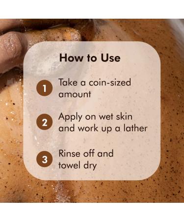 Mcaffeine Espresso Coffee Exfoliating Body Wash | Sulfate & Soap Free | Caffeine Body Cleanser for Women & Men | Skin-Friendly pH | 10.1 Fl Oz - Buy Online on GoSupps.com