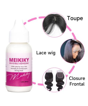 Wig Glue for Front Lace Wigs - Waterproof Super Hold, Fast Drying, Perspiration Resistant (1.3oz) - Buy Online on GoSupps.com