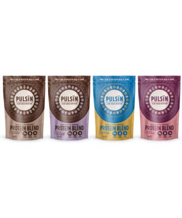 Pulsin Vegan Protein Powder - Berry 270g - Gluten & Dairy Free - 20g Protein - Pre/Post Workout for Men and Women - Buy Online on GoSupps.com