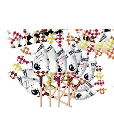 Refill of 100 Assorted Lance Lollipops Caramel & Fruit Flavors