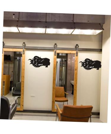 MERRYHAPY Hairdressing Wall Sticker Home Accents Decor Home Decoration Home+Decor Hair Salon Wall Sticker Barber Shop Wall Decal Self-Adhesive Wall Sticker Wall Sticker for Salon Wall Decals - Buy Online on GoSupps.com