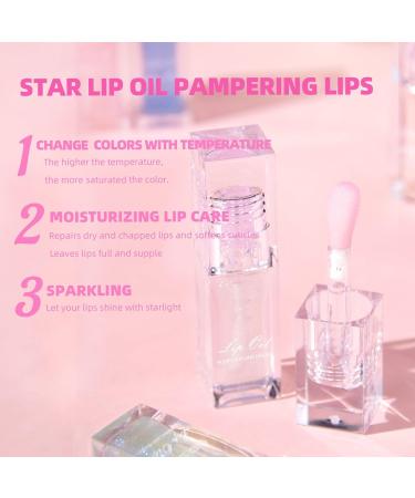 Buy MAEPEOR 7-Color Moisturizing Lip Gloss | Non-Sticky Nourishing Lip Oil | Perfect for Dry Lips - Color 04 - Buy Online on GoSupps.com