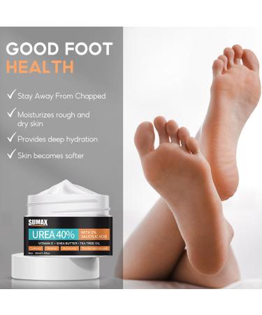Urea 40% Foot Cream Urea Foot Cream Cracked Heel Repair Cream for Feet And Hand Foot Cream for Cracked Heels and Dry Skin Hard Skin Remover Foot Cream for Hand Foot and Body Care - Buy Online on GoSupps.com