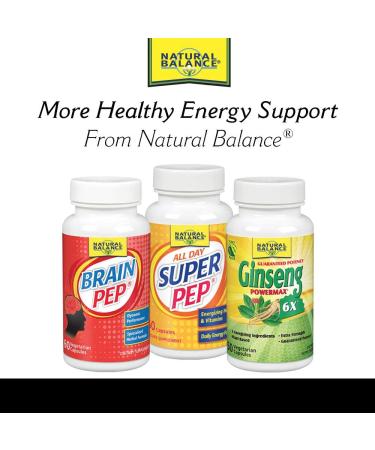 Natural Balance Guarana Extra Strength 60 Veg Capsules - Energy & Focus Boost - Buy Online on GoSupps.com