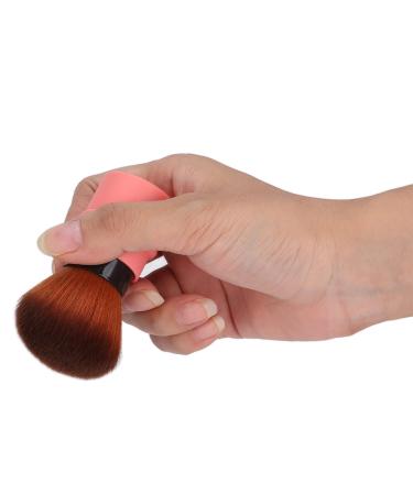 Angled Blush Brush | Portable Soft Fluffy Powder Brush with Cover for Blush & Bronzer Makeup | International Shipping Available - Buy Online on GoSupps.com
