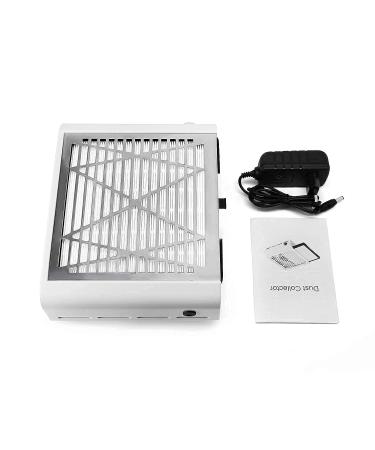Powerful White Nail Dust Collector for Acrylic Nails by AONOLOVO - Manicure Tool with Suction Fan - Buy Online on GoSupps.com