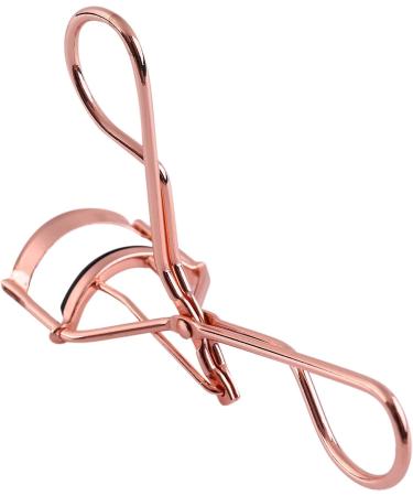 Bsowte 1pc Rose Gold Makeup Eyelash Curler Curling Stainless Steel Grip Eyelash Clip Eyelash Cosmetic Makeup Tools Accessories - Buy Online on GoSupps.com