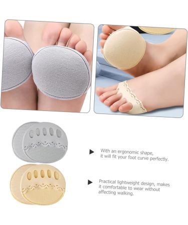 Shop NOLITOY Tabi Socks - Metatarsal & Heel Protector Half Socks for Women | Breathable Ice Silk High Heel Pads - Buy Online on GoSupps.com