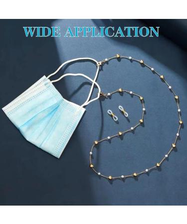 BIAHOTUR Eyeglass Chain Ends  Eyeglass Chain Connector  200 Pieces Adjustable Spring Rubber Ends Connectors  100 Lobster Clasp for Glasses Strap  Glasses Holder  Sunglasses strap  Face mask Connector - Buy Online on GoSupps.com