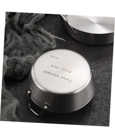 Zerodeko 2pcs Sauce Dish Steel Dipping Plates Pistachio Bowl Serving Bowls for Entertaining Spice Containers Metal Sauce Kimchi Container Dipping Bowls Binaural Stainless Steel re-usable 8X8CMx2pcs Silverx2pcs - Buy Online on GoSupps.com