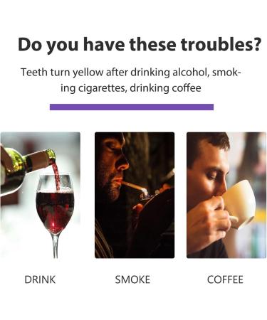 Teeth Whitening Toothpaste Purple Toothpaste Stain Remover Toothpaste Colour Correcting Toothpaste Purple Teeth Whitening Strong Cleaning Power Natural Stain Remover Refreshing (1PC) - Buy Online on GoSupps.com