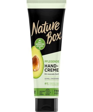 Nature Box Nourishing Hand Cream - Avocado Fragrance (Pack of 3 x 75g) | International Shipping Available - Buy Online on GoSupps.com