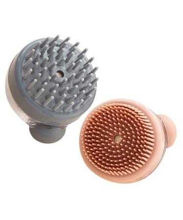 FOMIYES Massage Shampoo Brush Bath Scrubber - 6 Pcs Silicone Scalp & Body Exfoliator Set - Buy Online on GoSupps.com