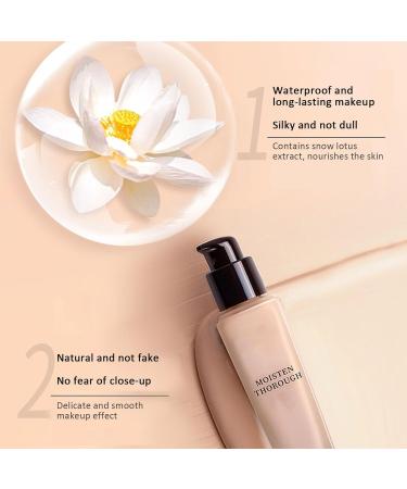 Lanerna Foundation Foundation for women soft matte liquid full coverage foundation long lasting waterproof 30 ml Ivory - Buy Online on GoSupps.com