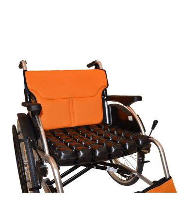 Beston Anti-Decubitus Air Seat Cushion for Car  Wheelchair & Desk Chair | Coccyx Pad for Sciatica & Back Pain Relief | 17x17x2.8 Waterproof - Buy Online on GoSupps.com