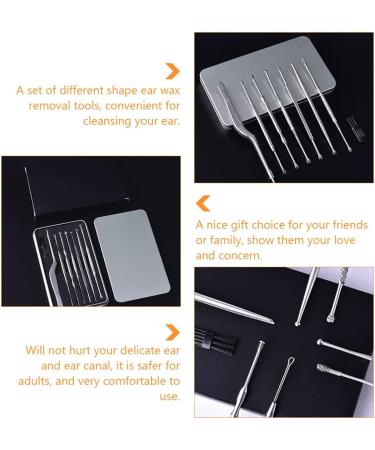 Buy Ear Wax Removal Tool Kit - Ear Pick Suit & Cleaner Spoon Set for Effective Ear Care | International Shipping Available - Buy Online on GoSupps.com