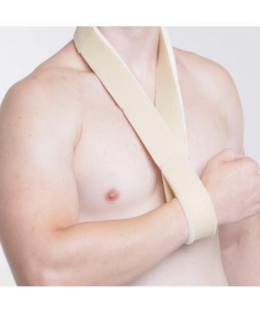 KEDLEY Medical Soft Foam Arm Sling - Adjustable Design for Shoulder Injury Support - Universal Size - Reduces Pain & Discomfort - Buy Online on GoSupps.com