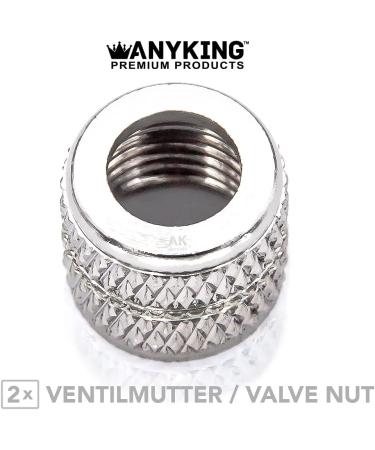 Bicycle Valves Replacement Set - 8 Parts Dunlop Flash Valve Kit for PUKY City & Holland Bikes | Durable Spare Parts & Accessories - Buy Online on GoSupps.com