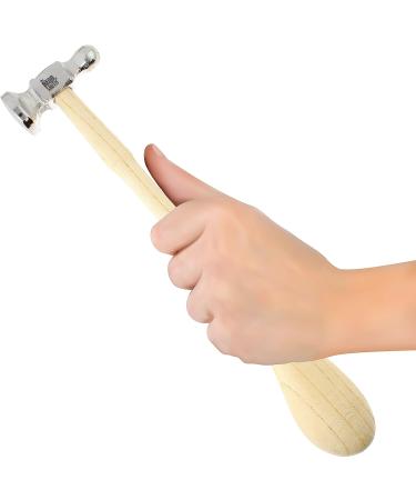 The Beadsmith Two-Sided Chasing Hammer - 10.75 Wooden Handle, 2.25 Steel Head - Metalwork Texture Tool - Buy Online on GoSupps.com