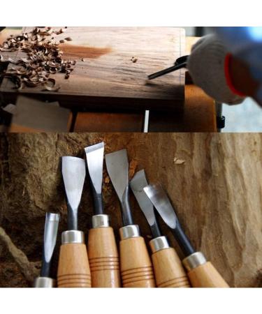 SUNREEK Wood Sculpture Carving Chisel Tool Set - 8 Piece DIY Art Craft Kit - Buy Online on GoSupps.com
