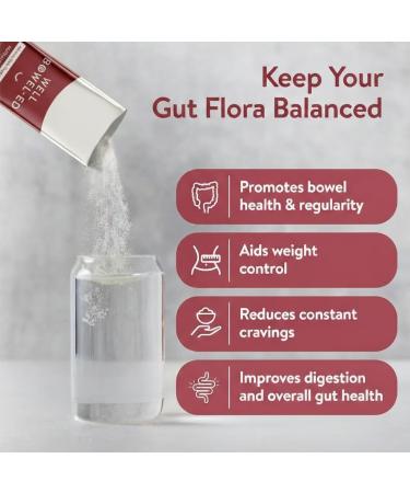 Advanced Unique Blend Of 5 Digestive Fiber Probiotics For Bowel Health Reduce Constipation Gas Bloating Weight Control Unflavored - 15 Sachets (Pack Of 1) - Buy Online on GoSupps.com