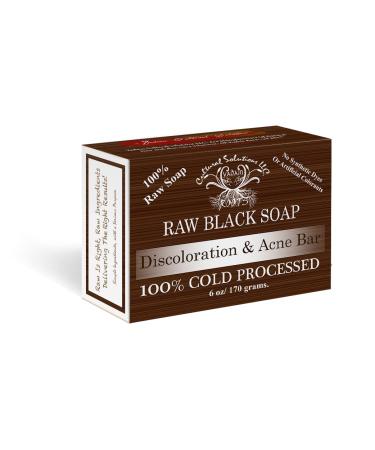 Yadain Signature Raw Bar Soap For All Skin Types 100% Cold Processed Natural Bar Soap For Skin Hydration Raw Black Soap 6oz
