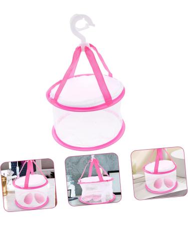 PRETYZOOM Mini Drying Rack & Egg Drying Net for Makeup Sponges | Travel-Friendly Mesh Basket in Pink - Buy Online on GoSupps.com