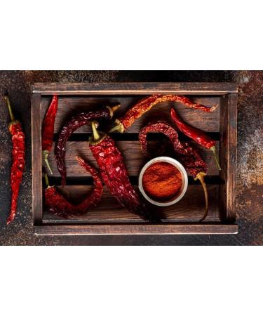AKNA Dried Serrano Chili Peppers Authentic Whole Mexican Chili Peppers 170g Vacuum Pack - Buy Online on GoSupps.com