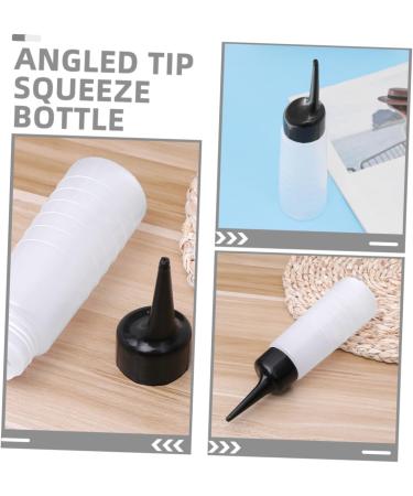 Cabilock 4 pi ces Bouteilles Applicatrices pour Teinture Cheveux Flacons Rechargeables avec Embout Inclin pour Dosage Pr cis Bouteilles Transparentes R sistantes pour Salon et Usage - Buy Online on GoSupps.com