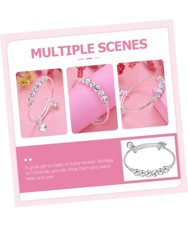 RORPOIR Baby Bell Bracelet | Toddler Bangle | Infant Ornament | Kids Slap Bracelet | Copper Fine Jewelry - Buy Online on GoSupps.com