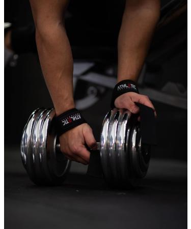 Professional Padded Lifting Straps - 60 cm for Strength Training & Bodybuilding | Unisex Fitness Aid - Athletics Aesthetics - Buy Online on GoSupps.com