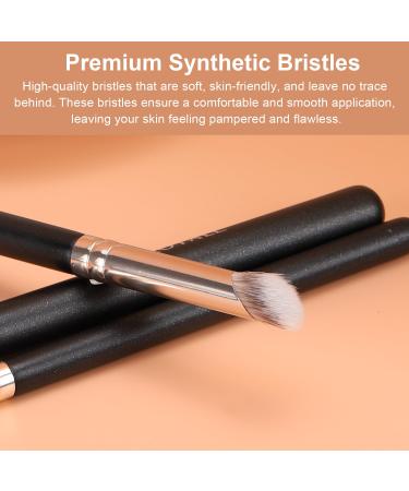 TEOYALL Mini Nose Contour Brush - Synthetic Under Eye Concealer & Blending Brush for Liquid Cream & Powder Cosmetics - Perfect for Flawless Makeup Application - Buy Online on GoSupps.com