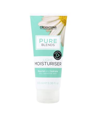 Creightons Pure Blends Light Moisturiser (100ml) - Nourish and hydrate dry sensitive skin with chamomile and cotton seed extract. 0% Fragrance dermatologically tested.