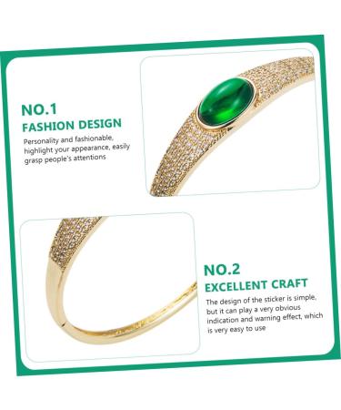 Shop CLISPEED Micro Paved Cubic Zirconia Bracelet Watch Straps - Real Gold Plated Copper & Agate for Women | International Shipping Available - Buy Online on GoSupps.com