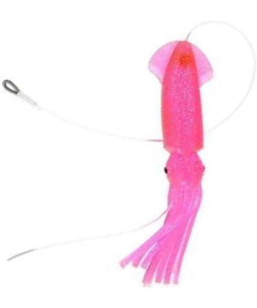 EatMyTackle 9 in. Squid Daisy Chain | 6 ft. Saltwater Fishing Teaser Hot Pink - Buy Online on GoSupps.com