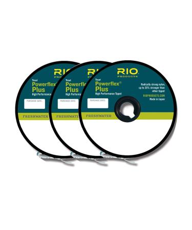 Rio Fly Fishing Powerflex Plus Tippet 50yd 3 Pack 4x-6x - Buy Online on GoSupps.com