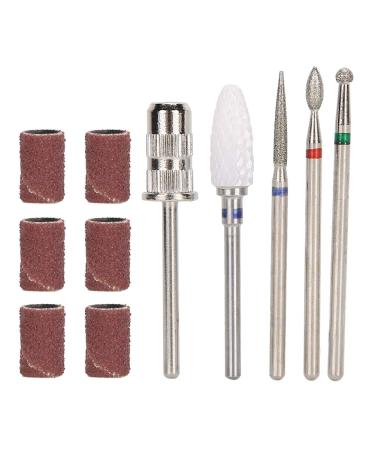 Top Nail Drill Set - 5 Piece Grinding & Polishing Heads for Gel Nails & Cuticle Care | International Shipping Available - Buy Online on GoSupps.com