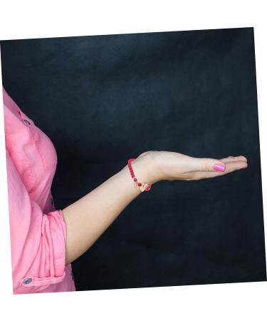 CALLARON Women 1pc Zodiac Year Bracelet Bracelets Miss Alloy Red Beads Ox Mascot Bracelet - Buy Online on GoSupps.com