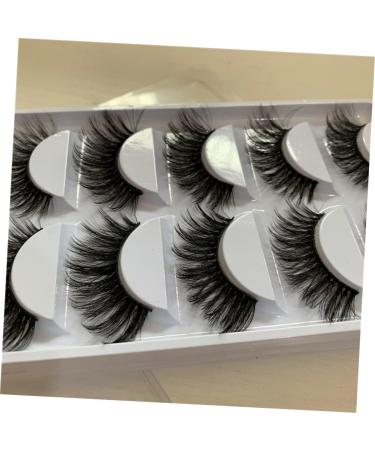 Beavorty 5 Pairs natural false lashes natural false eyelashes natural fake lashes cross eyelashes natural fake eyelashes dense eyelash natural eyelashes European and American 3d - Buy Online on GoSupps.com