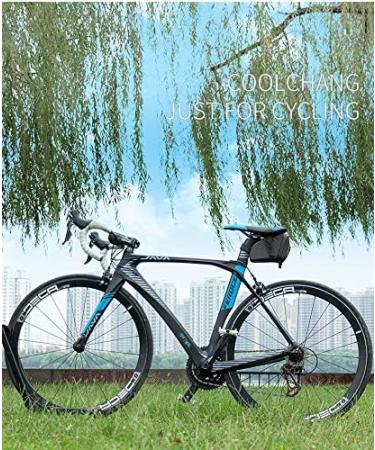 Waterproof Bike Saddle Bag - Adjustable Straps, Ideal for Folding Bike, Road Bike, MTB - Buy Online on GoSupps.com