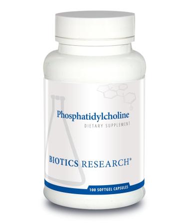 BIOTICS Research Phosphatidylcholine Excellent Choline Source, Supports Liver Health, Supplies antioxidants, Promotes Healthy Levels of Cholesterol Production, Support for Healthy Membrane 100caps - Buy Online on GoSupps.com