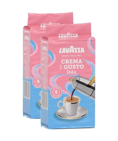Lavazza Lavazza Caf Crema e Gusto Delicato caf en haricots moulus (2 x 250 g)