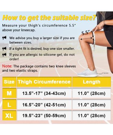 Beister Knee Compression Sleeves with Adjustable Straps - Professional Support Brace for Meniscus Tear, Arthritis, Sports Joint Pain Relief - Black XL - Buy Online on GoSupps.com