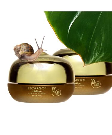 Farmstay Escargot Noblesse Intensive Cream - Anti-Aging Skin Cream with Snail Mucin - Fights Fine Lines and Wrinkles - Deeply Moisturizes - 1.69 oz - Buy Online on GoSupps.com