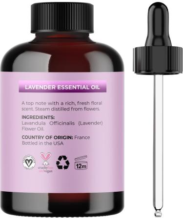 Premium Tea Tree Lavender Eucalyptus Hair & Skin Oils Set - 4 Fl Oz Each - Natural Hair Treatment Care - Buy Online on GoSupps.com
