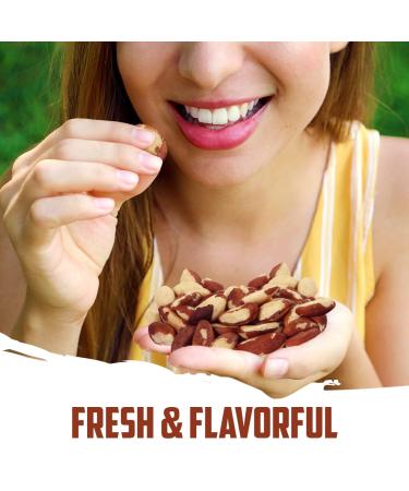 Buy Premium Brazil Nuts - Raw Unsalted Superfood | 32 Oz 2lb Selenium-Rich Vegan Snack - Buy Online on GoSupps.com