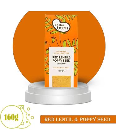 Easy Bean Crispbread Pick N Mix - Create Custom Crispbread Combo with 7+ Flavours | Moroccan Spice Seeds-Black Pepper Seaweed-Sesame Cheddar | Gift Set for Crispbread Lovers - Pack of 6 - Buy Online on GoSupps.com