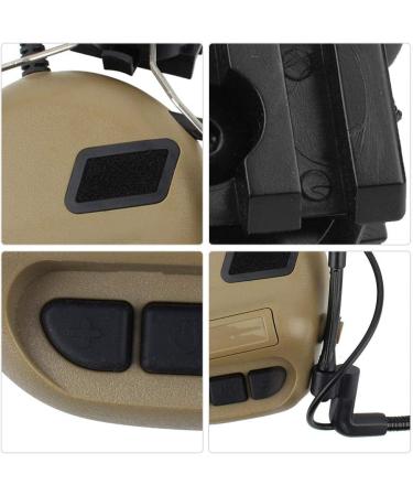 Noise Cancelling Tactical Headphones for Combat Games - CS (Brown) | Premium Gaming Audio - Buy Online on GoSupps.com