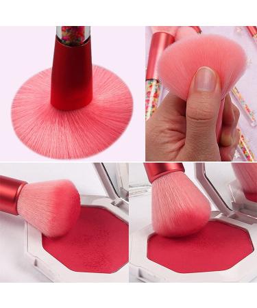 5 Pc Portable Makeup Brushes Set with Storage Bag | Professional Eyebrow Eyeshadow & Foundation Brushes for Daily Use | International Shipping Available - Buy Online on GoSupps.com